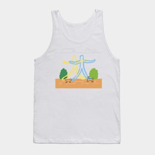 Let's walk slowly Tank Top